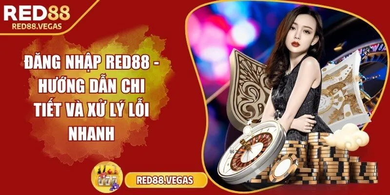Đăng nhập Red88 - Hướng dẫn chi tiết và xử lý lỗi nhanh