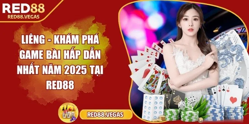 Liêng - Khám phá game bài hấp dẫn nhất năm 2025 tại Red88