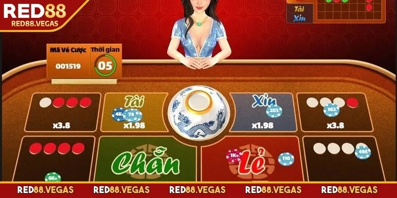 Xóc đĩa so kết quả theo số mặt chẵn và lẻ